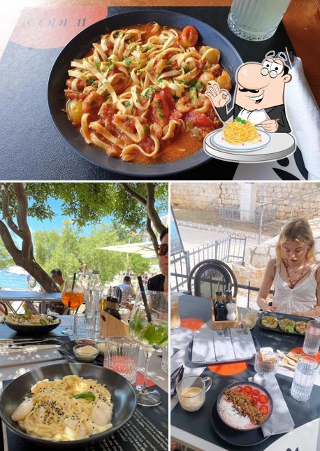 Spaghetti alla carbonara al Code 11