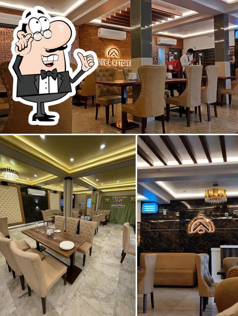 The interior of Copper Kitchen