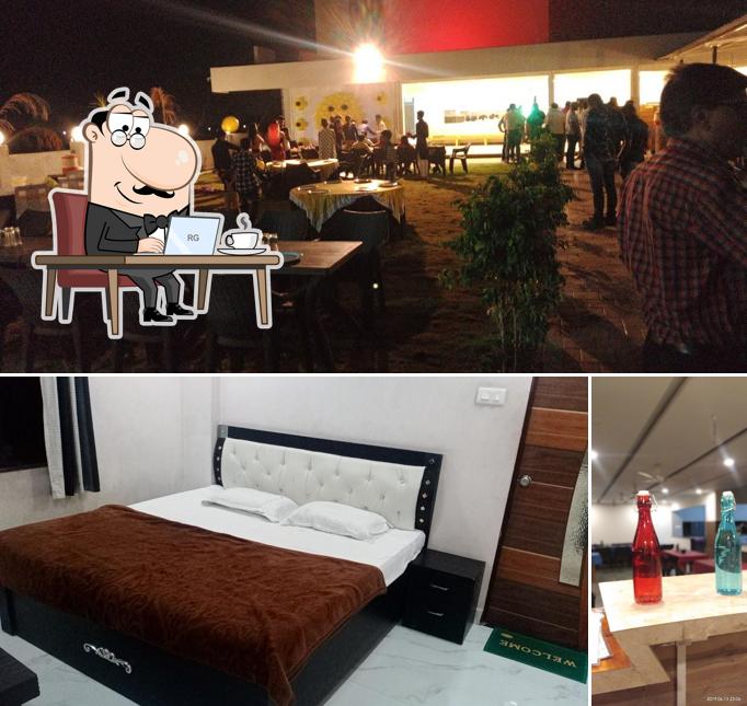 The picture of HOTEL FLD’s interior and beverage