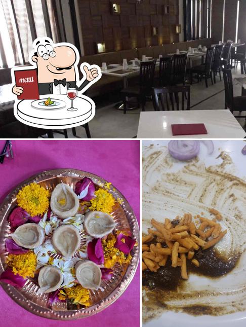 The picture of food and interior at Hotel Mint