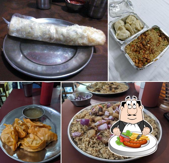 Food at Momo Ghar Bharalumukh
