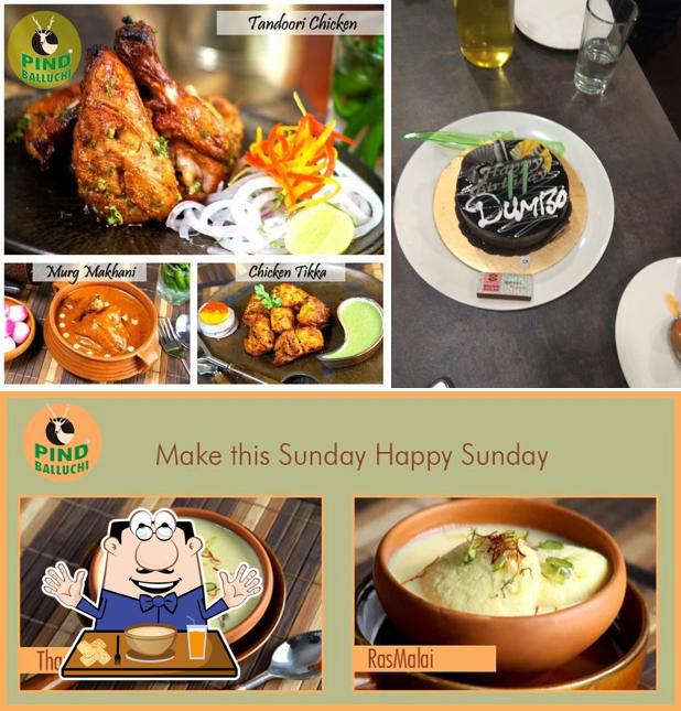 Food at Pind Balluchi