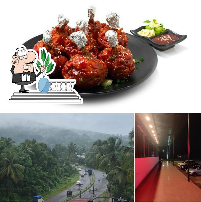 The picture of Hotel Savita - Rooftop Family Bar & Restaurant karkala’s exterior and interior