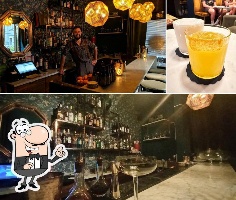 Gli interni di Kolibri Cocktail Bar