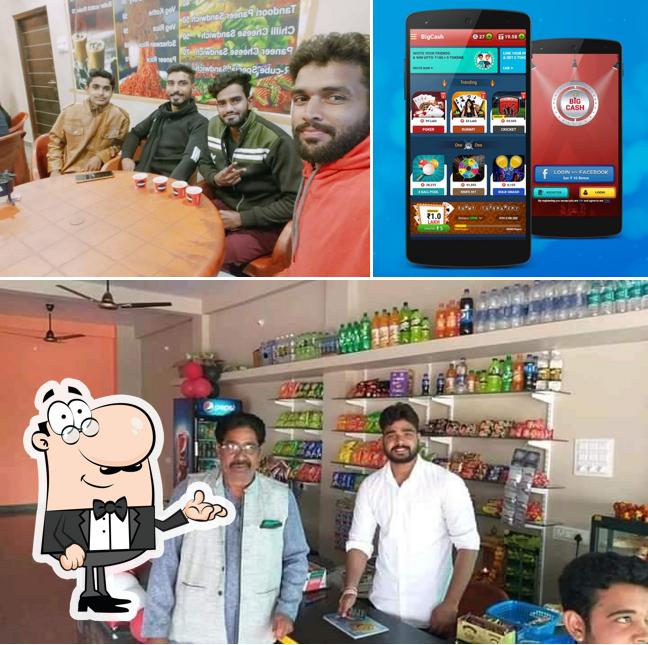 The interior of R Cube Restaurant and Tea Point