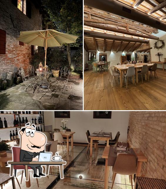 Gli interni di CORTE Villa Rossi