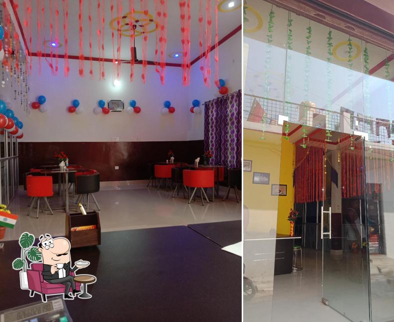 The interior of Golden cafe restaurant