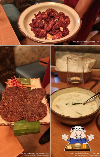 Clam chowder at Konkan Café