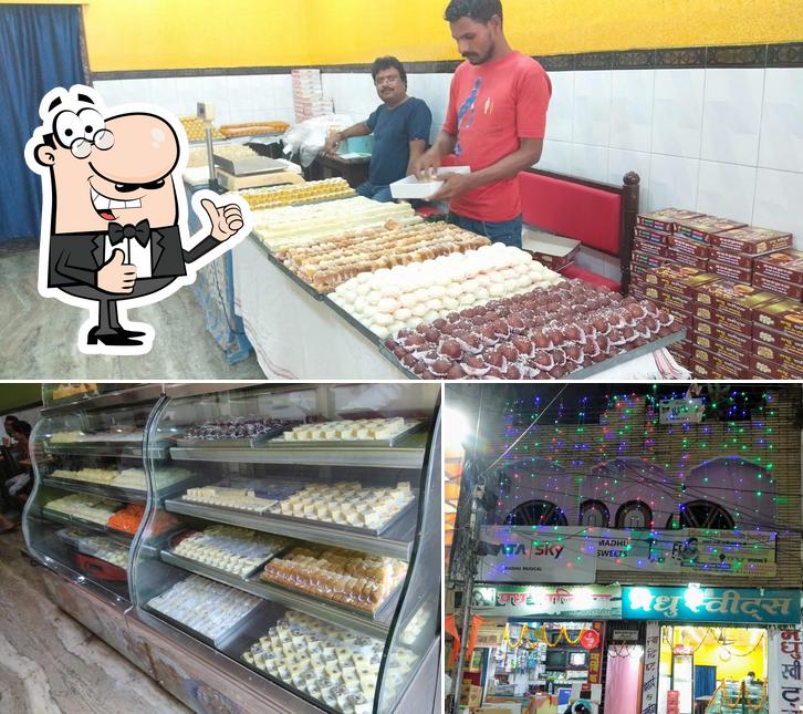Here's a pic of MADHU SWEETS