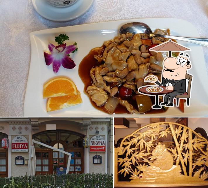 La immagine della esterno e cibo di Ristorante Fujiya