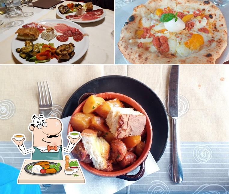 Platti al Ristorante Pizzeria "Le Fiamme" della DEA S.r.l