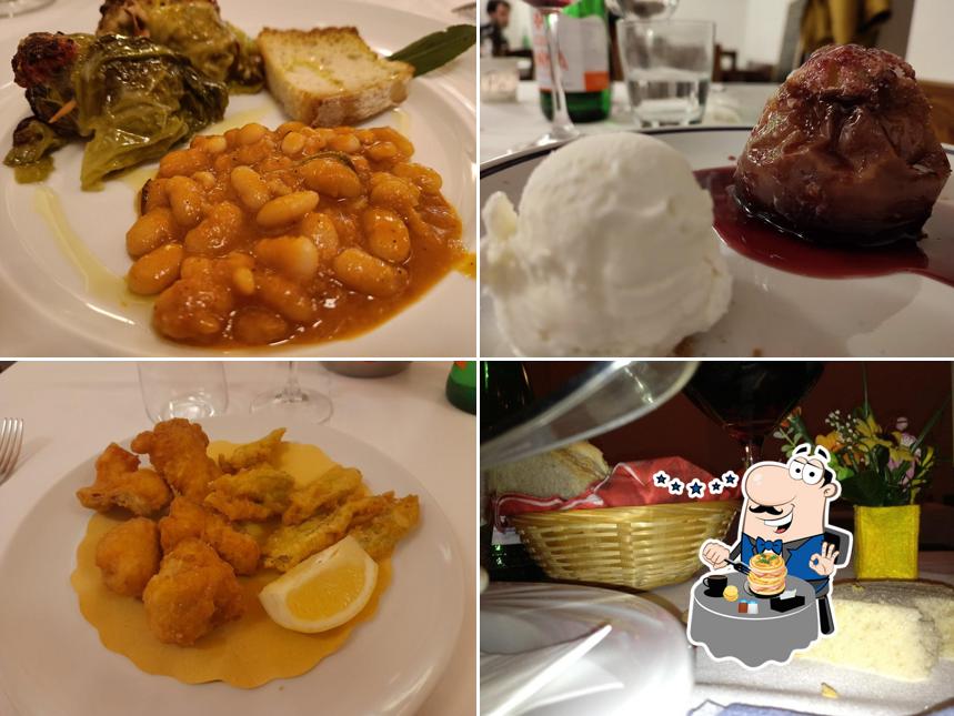 Platti al Osteria Su Pe'I'Canto