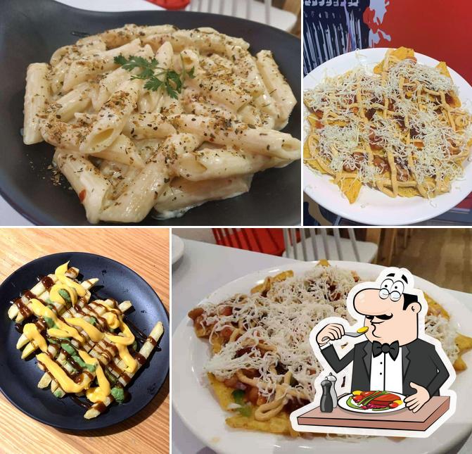 Food at The London Shakes Café