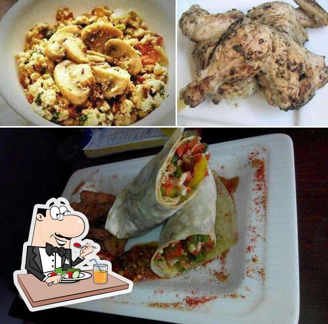 Food at Uniyala's Bawarchi Take Away Restaurant