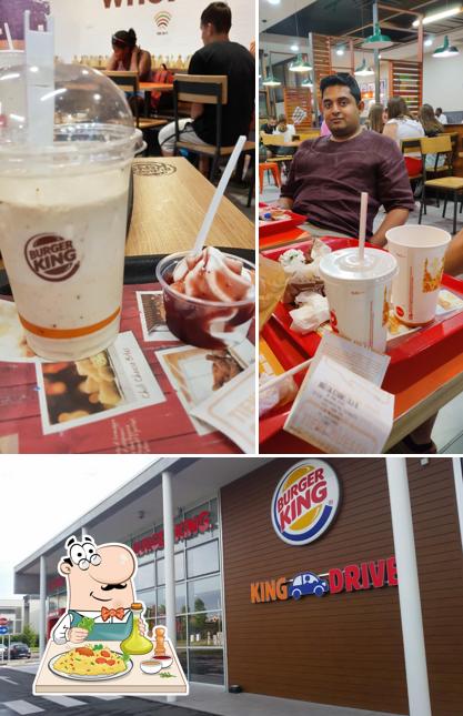 Burger King si caratterizza per la cibo e esterno