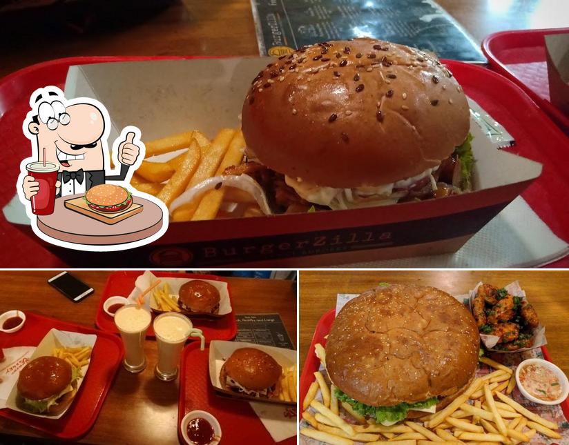 Treat yourself to a burger at Burgerzilla