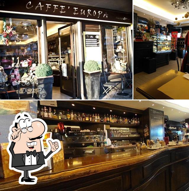 Gli interni di Caffe Europa di Stefano Bianchi