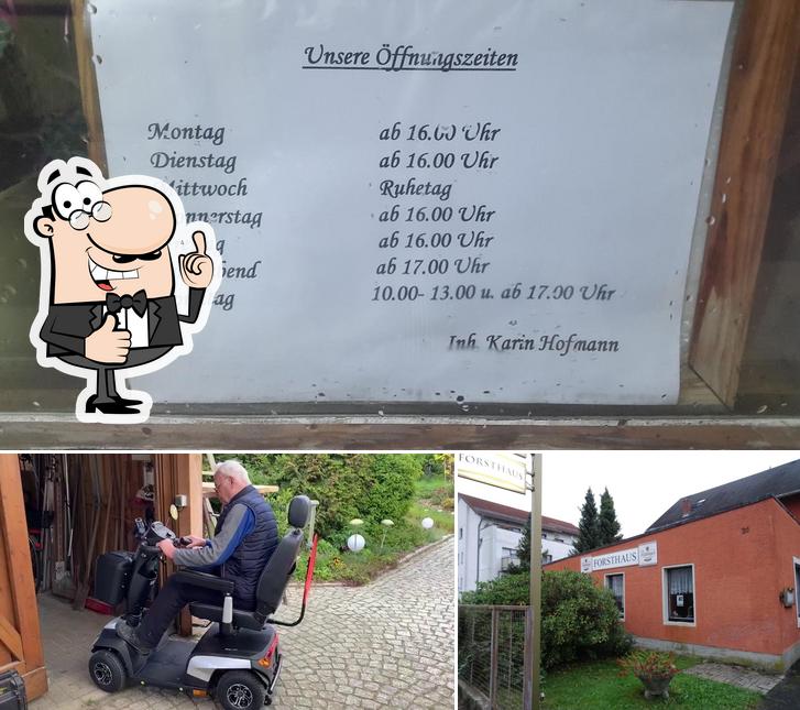 Voici une image de Gaststätte Forsthaus