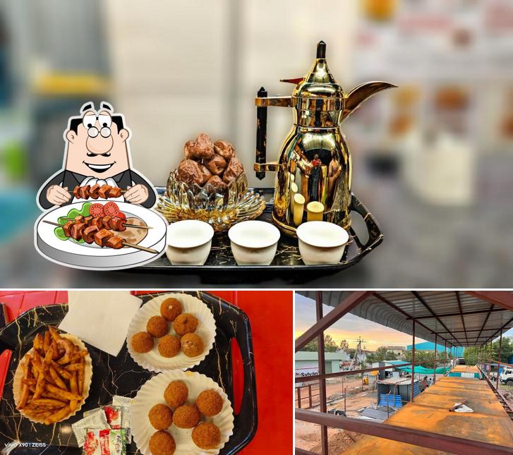 Take a look at the image displaying food and exterior at ICONIC CAFE