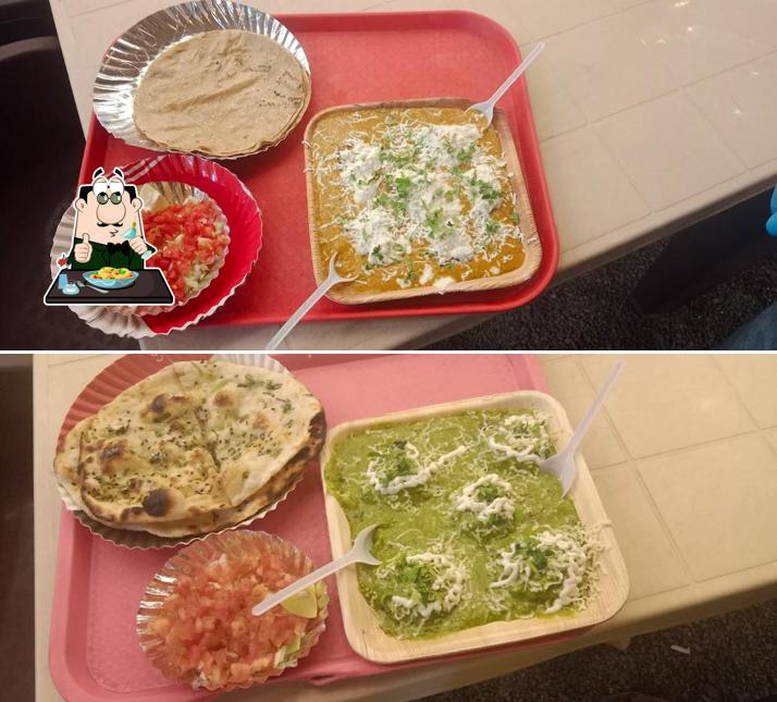 Meals at Krishna - 1 Paratha & Pav Bhaji