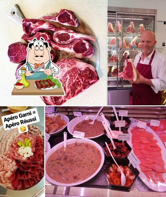 La Bouche Qui Rit serve piatti di carne