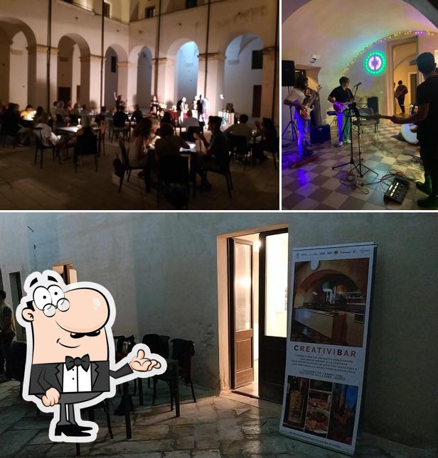 Gli interni di CreativiBar