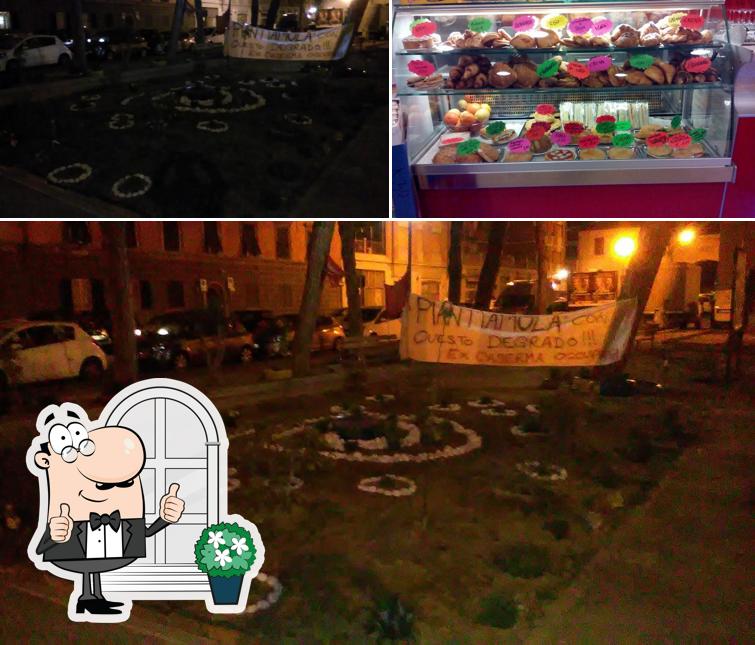 Questa è la foto che mostra la esterno e dolce di Wine Bar Gran Plaza