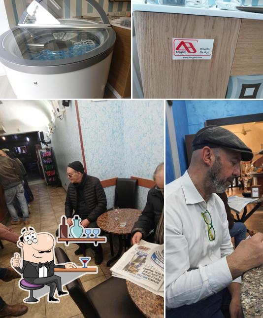 Gli interni di Bar del Corso