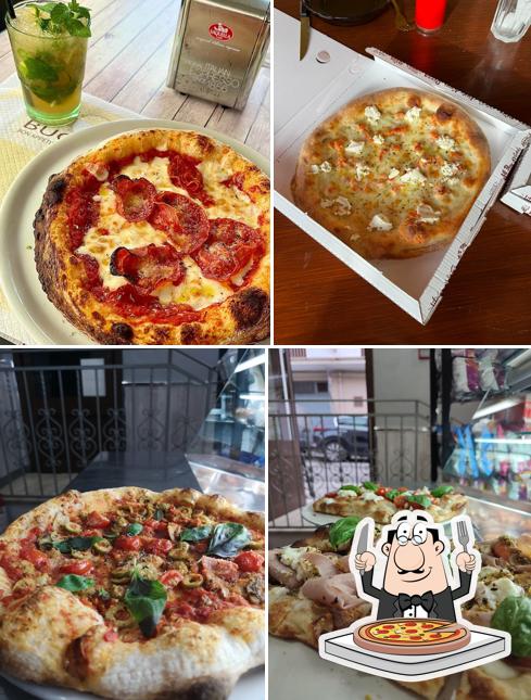Essayez des pizzas à Blue Sky
