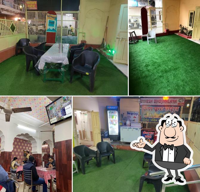 The interior of Dinesh Pavitra Bhojnalya