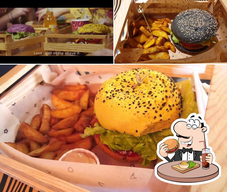 Concediti un bell'hamburger a Flower Burger