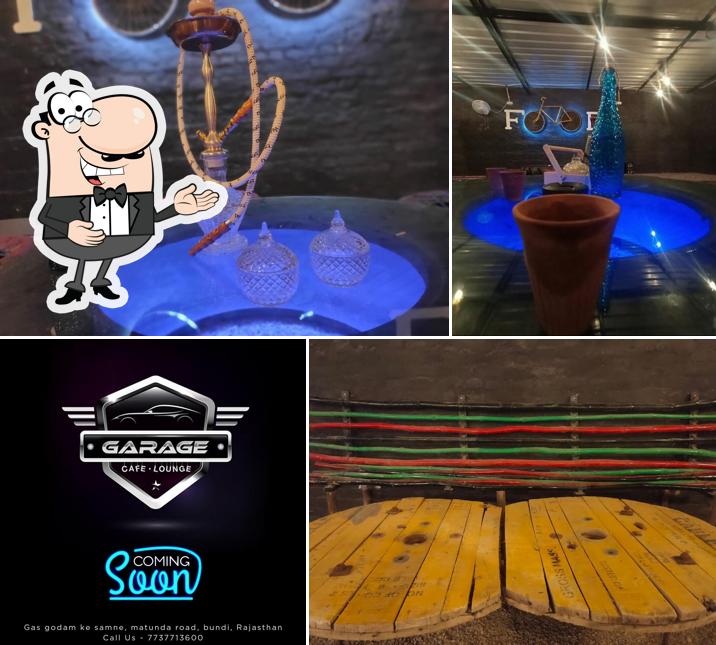 Look at the picture of GARAGE CAFE -LOUNGE