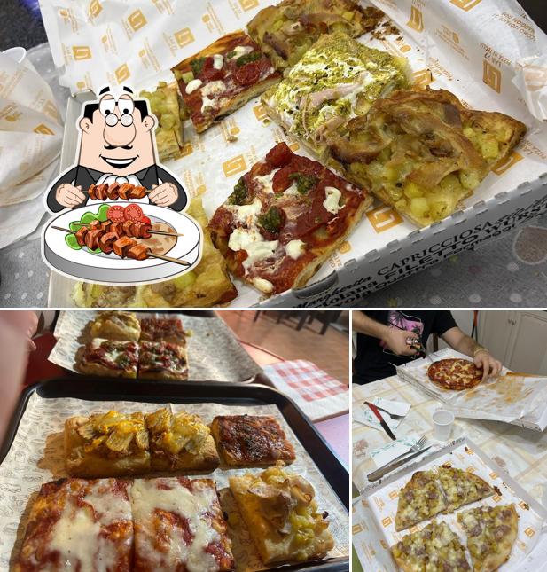 La immagine di cibo e interni da Lab77 pizza in teglia