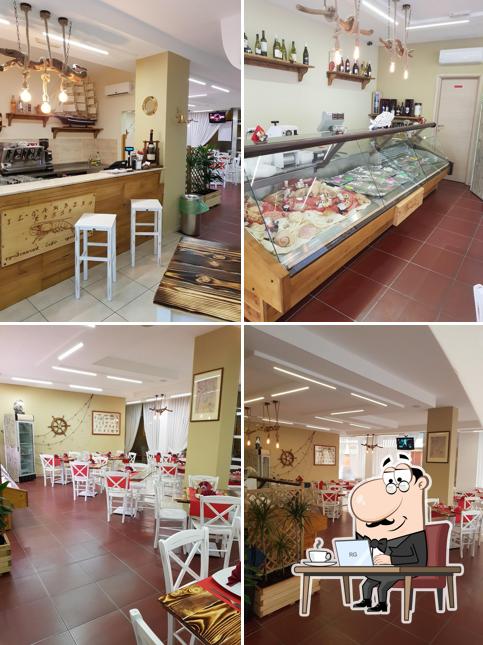 Gli interni di Ristorante Gambero Rosso Roseto
