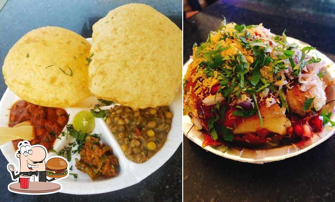 Order a burger at Samrat