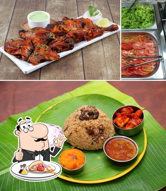 Get pizza at Raja Biriyani