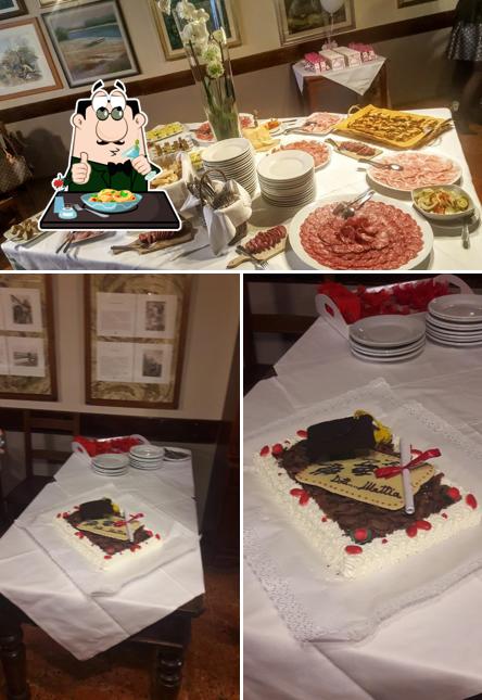 Platti al Trattoria Antica Barca