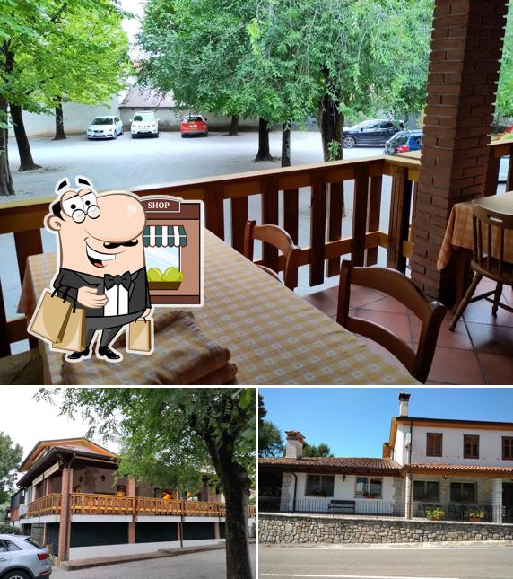 Gli esterni di Trattoria Da Andrea