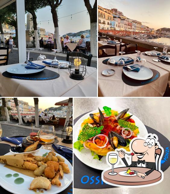 Platti al Ristorante Ossidiana Bistrot - Ponza