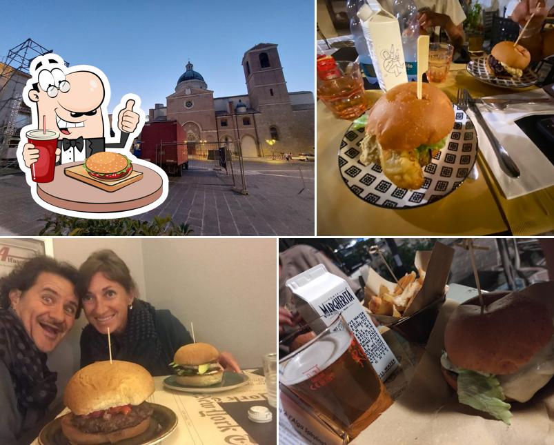 Concediti un bell'hamburger a Rossopepe di Sera - laboratorio alimentare