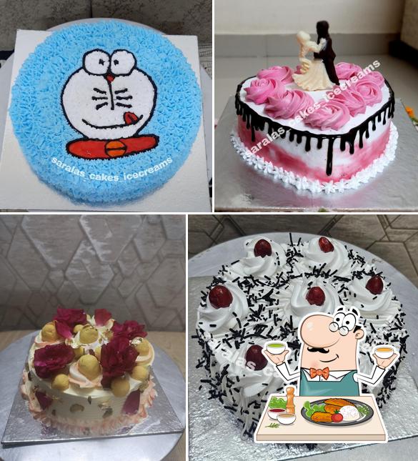 Meals at Sarala's Homemade Cakes, Cupcakes and Ice-cream