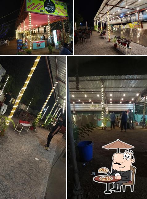 Check out how The Food Studio - Best Restaurant Best Café in Durg Bhilai looks outside