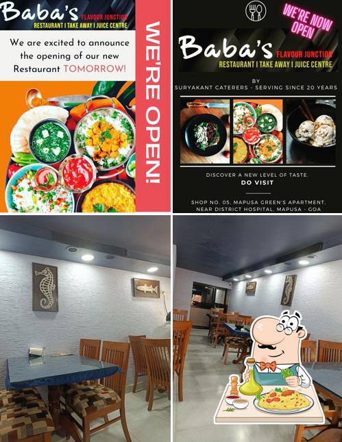 Baba’s Flavour Junction is distinguished by food and interior