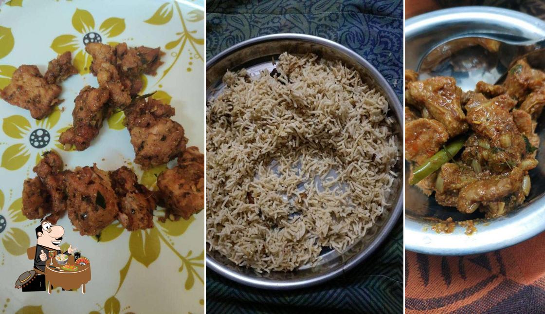 Meals at Curries and pickles