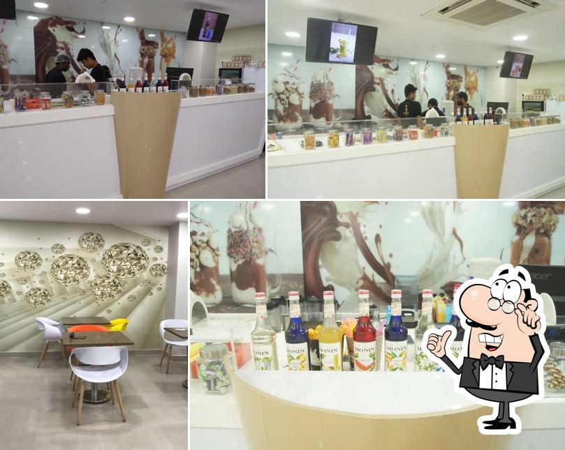 The interior of King of thick shakes