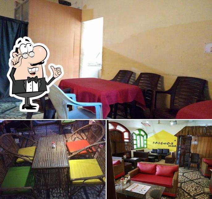 The interior of Hangout Cafe