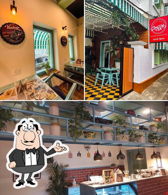 The interior of Hatari Grillz Continental Restaurant