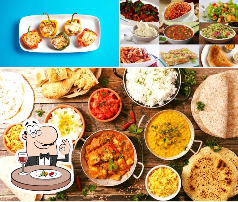 Food at Narulas Cafe