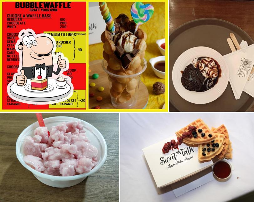 Enjoy one of the desserts