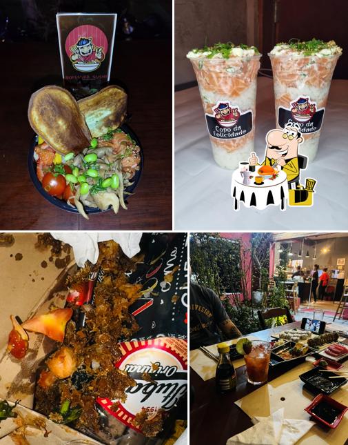 Platos en Boissuka Sushi